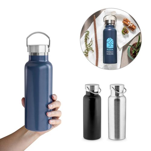DUPLANTIS. Bouteille en acier inoxydable (36 % recyclé) avec isolation sous vide 810 ml
