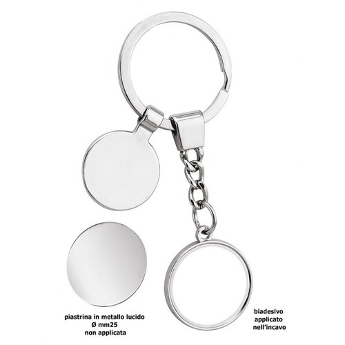 KEYRING BASEBALL WITH COIN