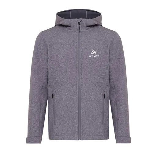 Veste homme soft shell en polyester recyclé IQONIQ Makalu Veste homme soft shell en polyester recyclé IQONIQ Makalu