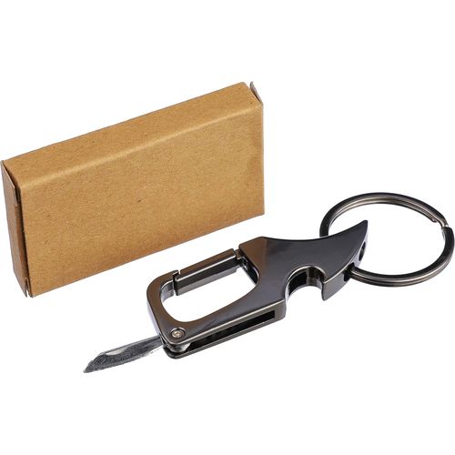 Metal carabiner keychain Bella