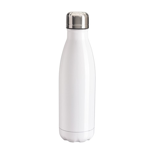 Bottiglia in acciaio inossidabile da 500 ml. Adatta per stampa in sublimazione Bottiglia in acciaio inossidabile da 500 ml. Adatta per stampa in sublimazione