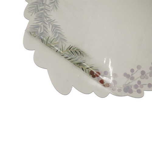 CUSTOMIZABLE 20X20CM CLEAR VINYL STICKER