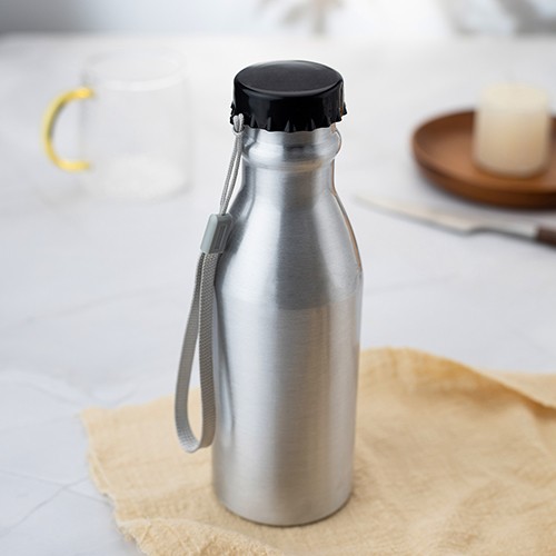 Borraccia in alluminio, capacità 500ml Laghi