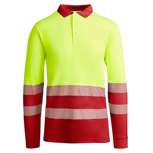 polo met reflecterende strepen