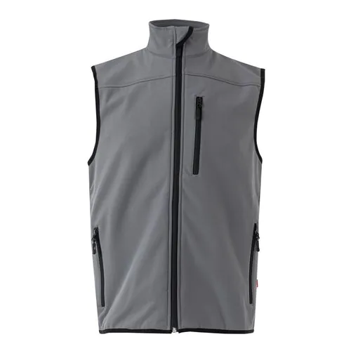 VL VARUNA. Soft shell vest (280g/m²), with polar lining, in polyester (94%) and elastane (6%) VL VARUNA. Soft shell vest (280g/m²), with polar lining, in polyester (94%) and elastane (6%)