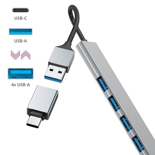 Hub USB, USB-C Hama Hub USB, USB-C Hama
