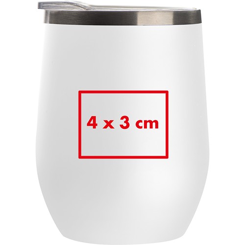 Double walled vacuum mug