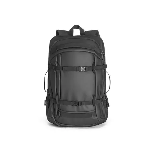 KAMPALA. Mochila para portátil en poliéster reciclado de alta densidad 900D, con revestimiento resistente al agua y forro de poliéster reciclado 210D 17'3" KAMPALA. Mochila para portátil en poliéster reciclado de alta densidad 900D, con revestimiento resistente al agua y forro de poliéster reciclado 210D 17'3"