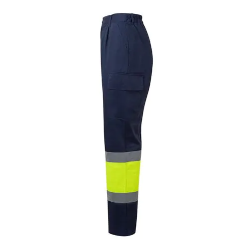 VL ARTEMIS. Two-tone trousers, in twill (190g/m²), cotton (20%) and polyester (80%) VL ARTEMIS. Two-tone trousers, in twill (190g/m²), cotton (20%) and polyester (80%)