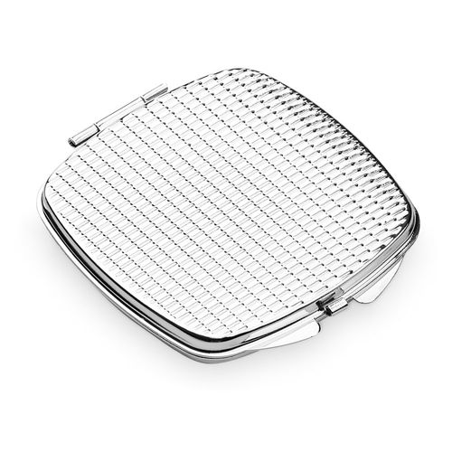 SHIMMER. Doppio specchio da borsetta in metallo