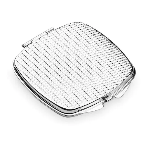 SHIMMER. Metal compact mirror
