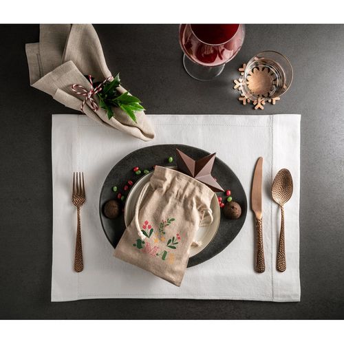 GIBRALTAR. Sac cadeau en coton recyclé (70%) et polyester (30% rPET) (140 g/m²)