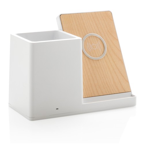 Caricatore wireless 10W Ontario in plastica riciclata RCS Caricatore wireless 10W Ontario in plastica riciclata RCS