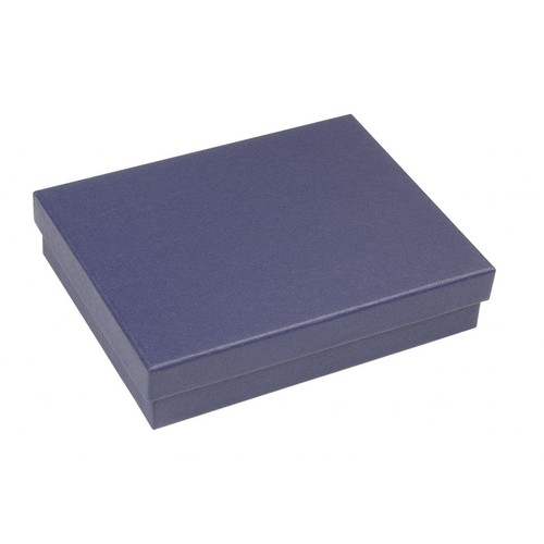 BLUE BOX SATIN BLUE 330X225X45 MM BLUE BOX SATIN BLUE 330X225X45 MM