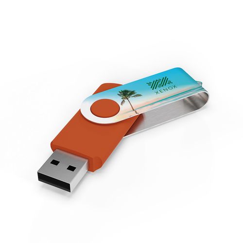USB Stick Twister Orange, 128 GB Premium