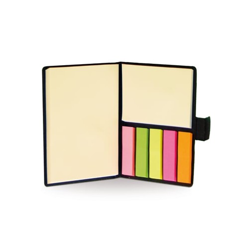 Carnet avec marques pages