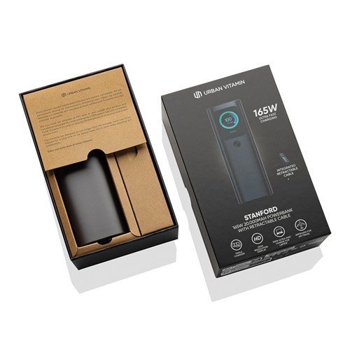 Powerbank 20.000mAh/165W Urban Vitamin Stanford Powerbank 20.000mAh/165W Urban Vitamin Stanford