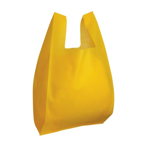 Bolsa de tejido sin tejer con fuelle. Bolsa de tejido sin tejer con fuelle.