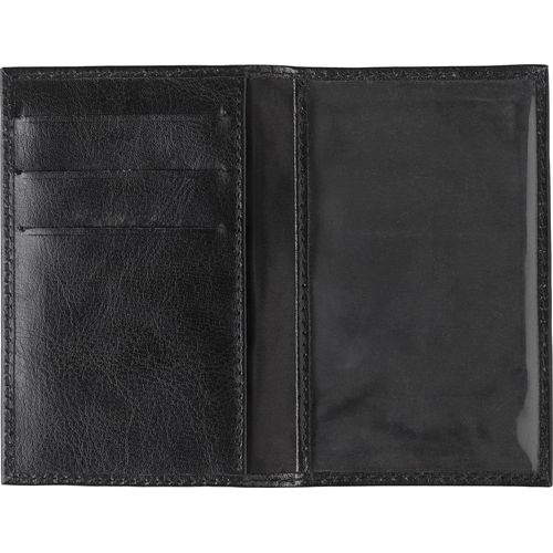 Porte-feuille et porte-cartes RFID en cuir Lee