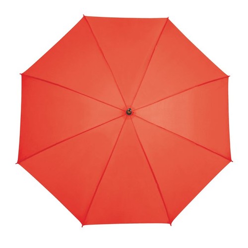 UMBRELLA RED WOODEN HANDLE d=105 cm