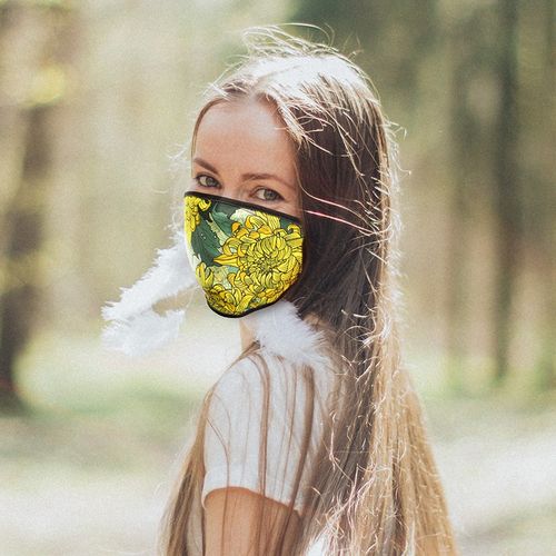 maschera in tessuto non certificata