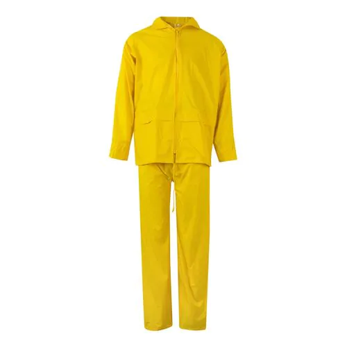 VL SEDNA. Rain suit (225g/m²), two-piece in polyester (100%) with PVC coating VL SEDNA. Rain suit (225g/m²), two-piece in polyester (100%) with PVC coating