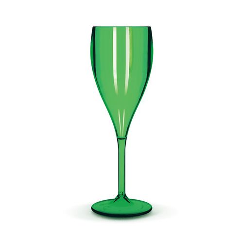 16CL PLASTIC TRITAN® REUSABLE  CHAMPAIGN FLUTE