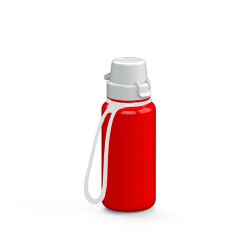 Gourde "School" transparente incl. attache, 0,4 l Gourde "School" transparente incl. attache, 0,4 l