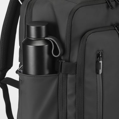 Laptop backpack (15) made of water resistant soft PU