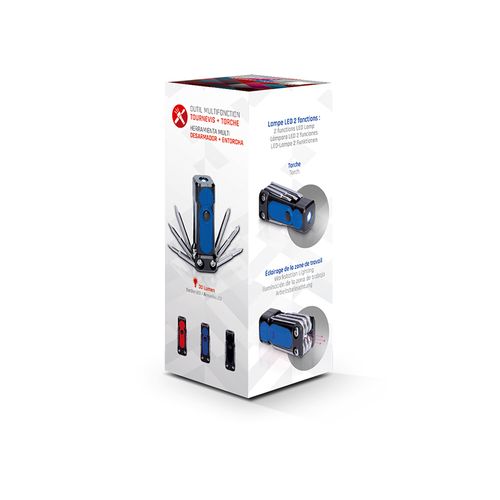 MULTIFUNCTION TOOL - 6 SCREWDRIVERS + TORCH MULTIFUNCTION TOOL - 6 SCREWDRIVERS + TORCH