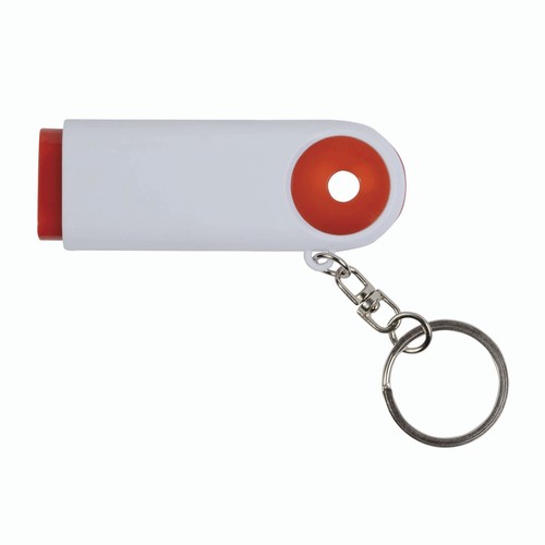 Llavero con moneda y luz con 2 leds Llavero con moneda y luz con 2 leds