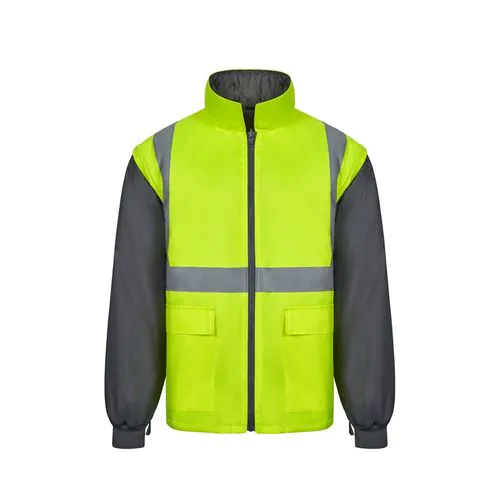 VL JUNO LARGE. Two-tone 4-in-1 parka (180g/m²), in polyester (100%) with PU coating