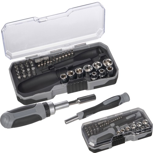 41-piece tool set incl. ratchet