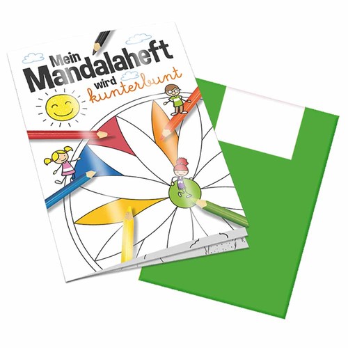 Cahier de dessin / set A5 - Mandala - Cahier de dessin neutre Cahier de dessin / set A5 - Mandala - Cahier de dessin neutre