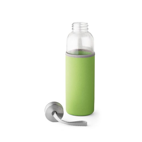RAISE. Bouteille de sport en verre et acier inoxydable 520 mL