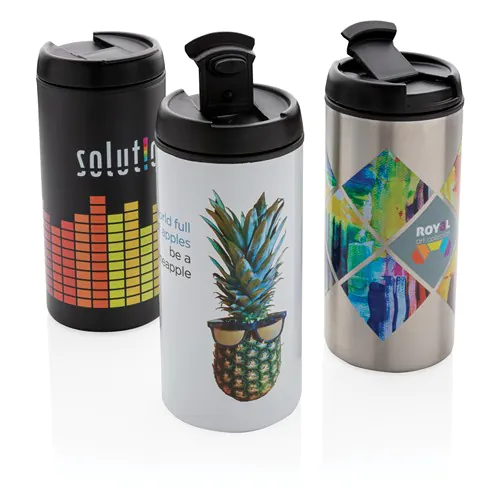 Mug Metro en acier inoxydable recyclé RCS Mug Metro en acier inoxydable recyclé RCS