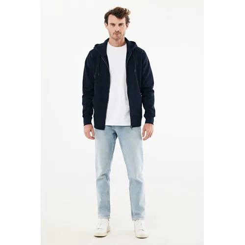 IQONIQ Abisko gerecycled katoen hoodie met rits IQONIQ Abisko gerecycled katoen hoodie met rits