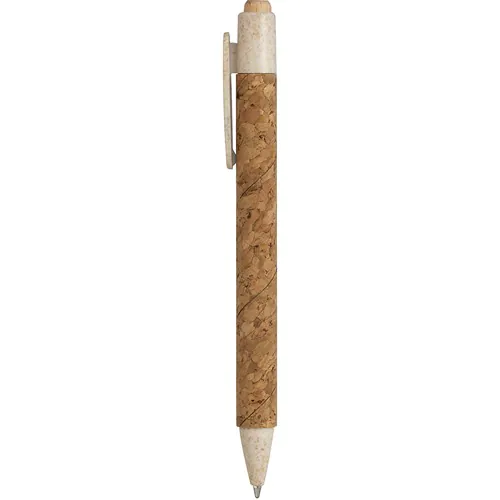 STYLO À BILLE EN LIÈGE ET PAILLE DE BLÉ+ABS
