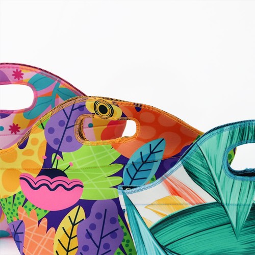 BOÎTE À LUNCH THERMIQUE avec manche en néoprène personnalisa BOÎTE À LUNCH THERMIQUE avec manche en néoprène personnalisa