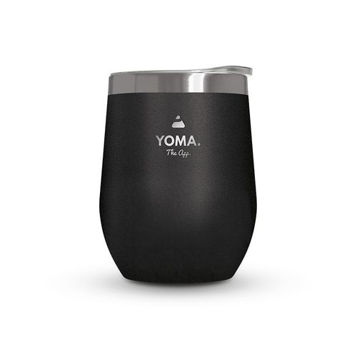 TAZA AISLADA DE ACERO INOXIDABLE DE DOBLE PARED CON TAPA