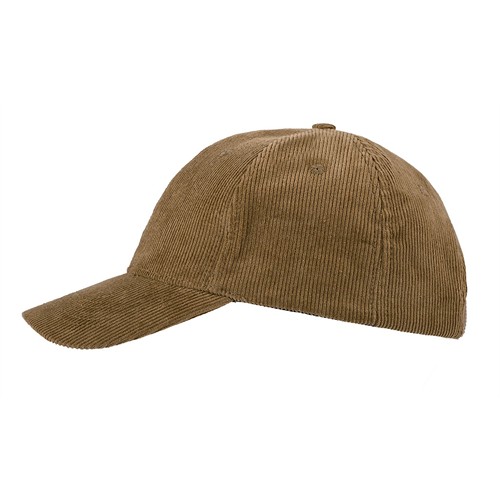 CASQUETTE 6 PANNEAUX EN VELOURS CÔTELÉ, 90 % COTON - 10 % VISCOSE CASQUETTE 6 PANNEAUX EN VELOURS CÔTELÉ, 90 % COTON - 10 % VISCOSE