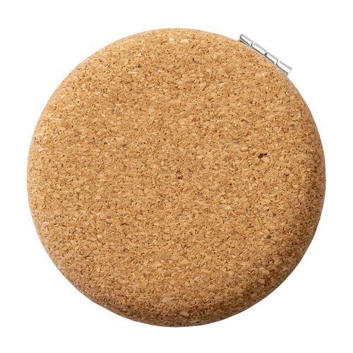 Cork mirror with double magnification