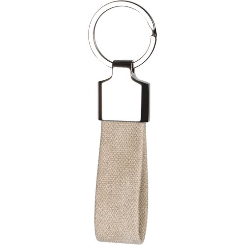 KEY CHAIN IN RPET AND METAL