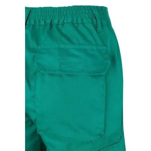 VL ATHENA. Pantaloni in twill bicolore, foderati, con diverse tasche, in cotone (20%) e poliestere (80%)