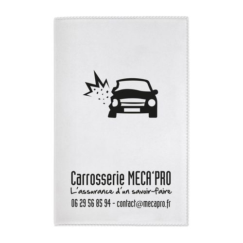 PORTE-CARTE GRISE PVC STAND.