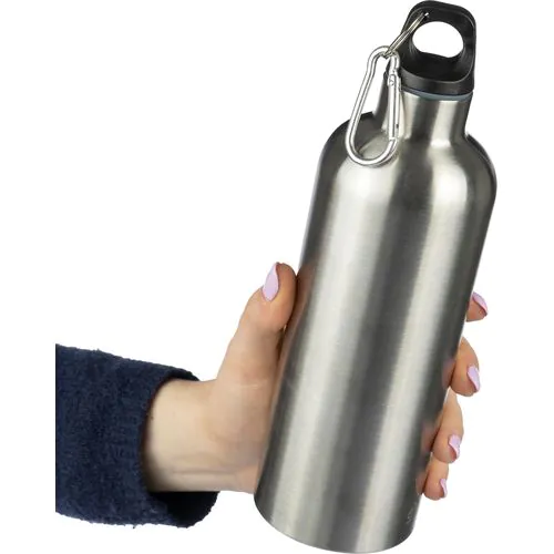 Gourde simple paroi de 750 ml en acier inoxydable recyclé Emeric Gourde simple paroi de 750 ml en acier inoxydable recyclé Emeric