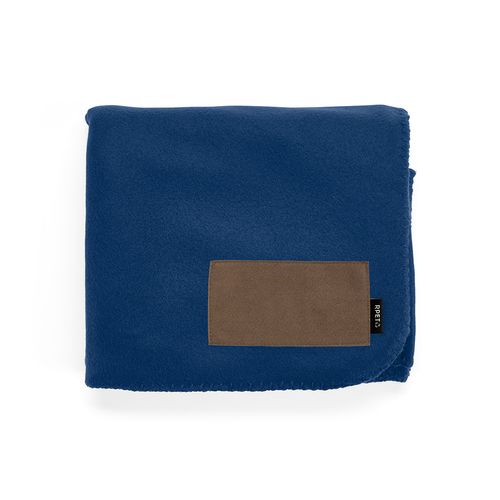 Coperta Pollock in rPET 180gsm. Patch personalizzabile Coperta Pollock in rPET 180gsm. Patch personalizzabile