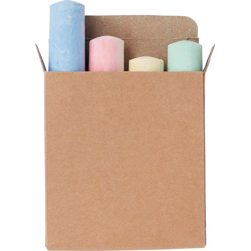 Cardboard box with chalk Orville