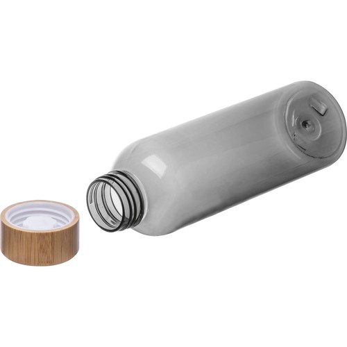 Gourde en PET avec couvercle en bambou, 500ml Gourde en PET avec couvercle en bambou, 500ml