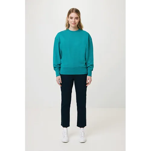 IQONIQ Kruger Relax-Rundhals-Sweater aus recycelt. Baumwolle